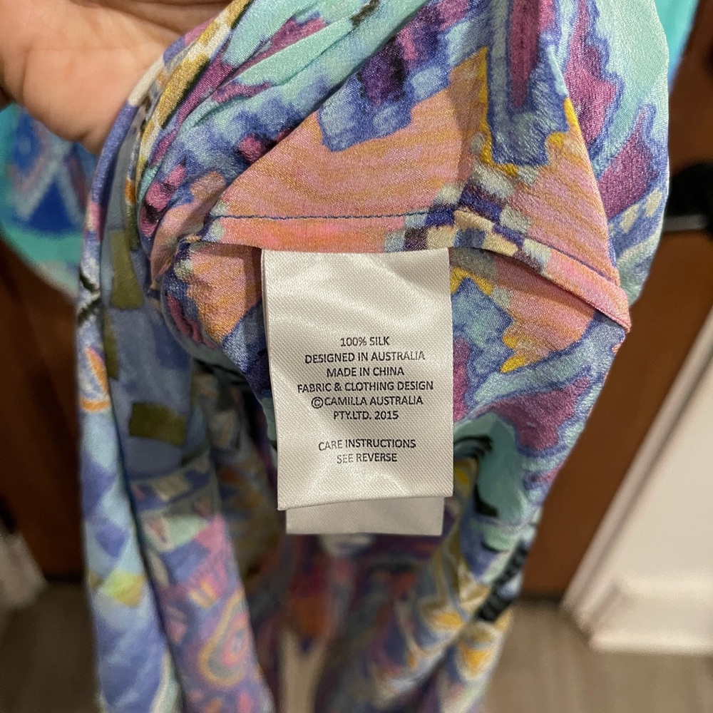 Camilla Multicolor Patterned Garment - image 6